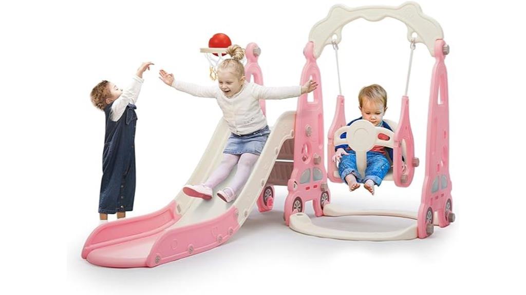 toddler slide and swing