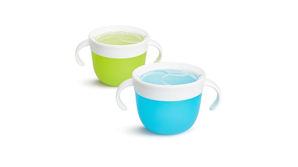 toddler snack cups set