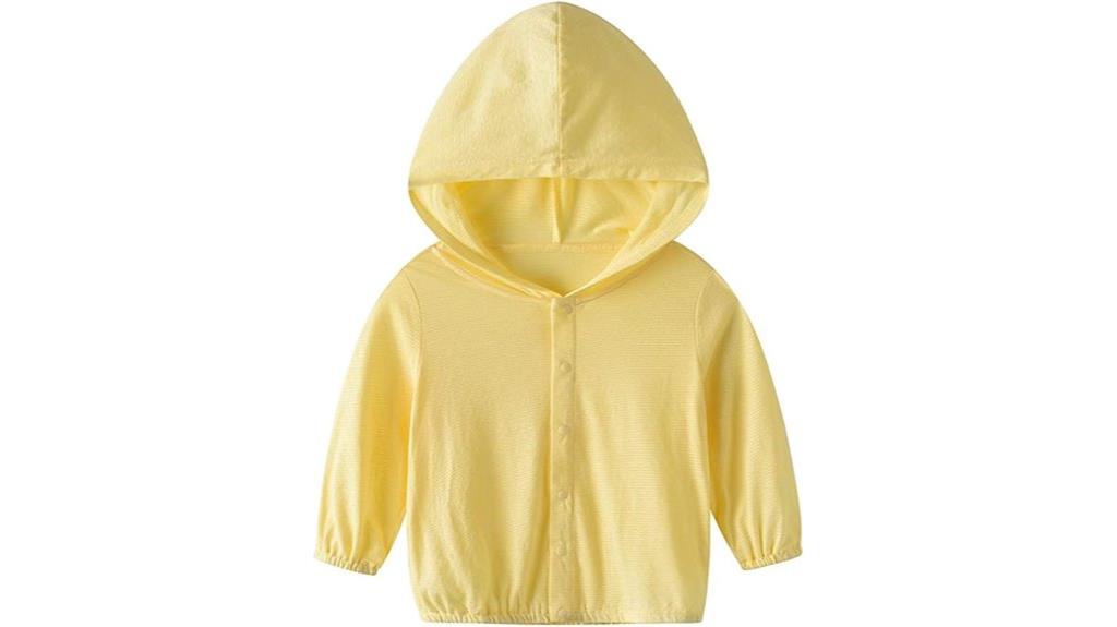 toddler sunscreen hoodie lightweight