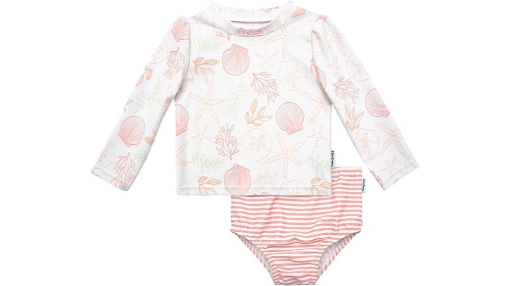 toddler swim rashguard set