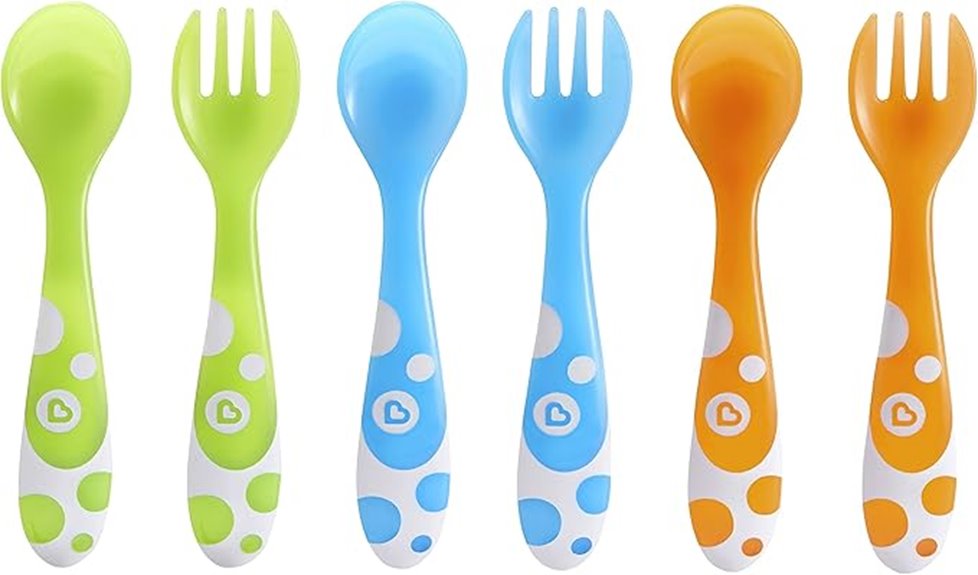 toddler utensils six pack