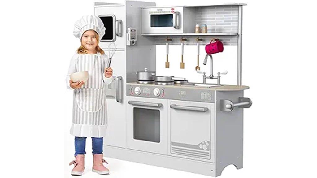 toddler wooden play kitchen