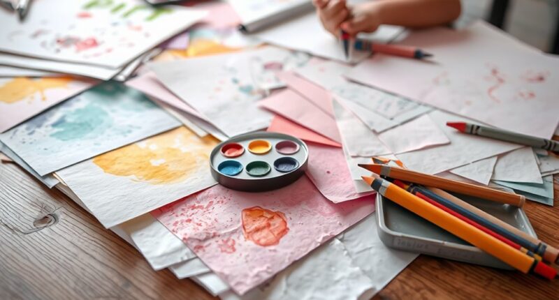 top art paper selections