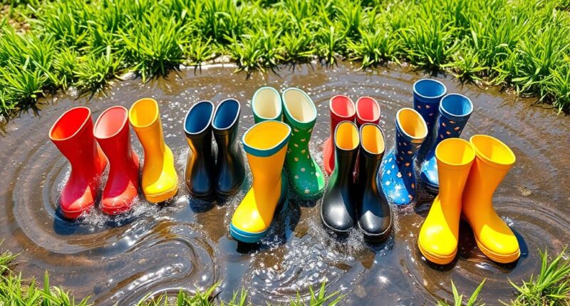 top kids rain boots