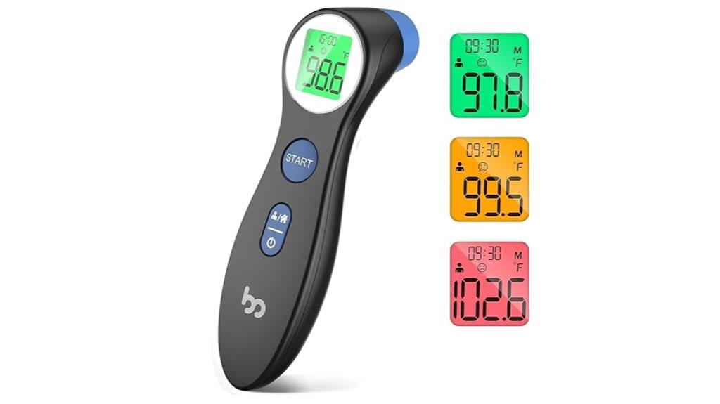 touchless digital thermometer device