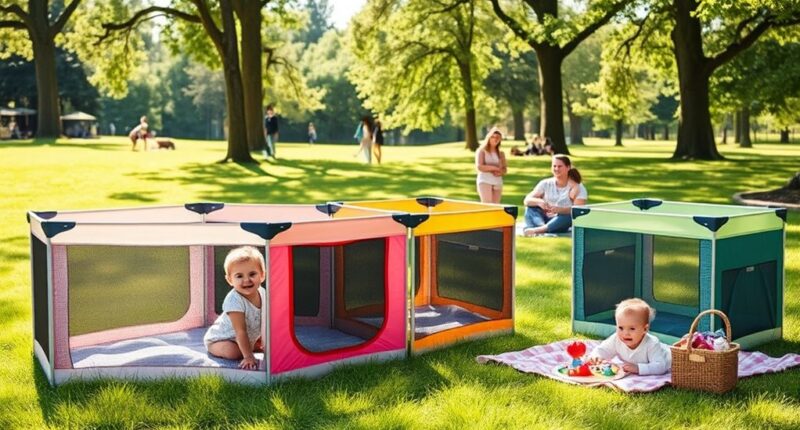travel friendly playpens for families