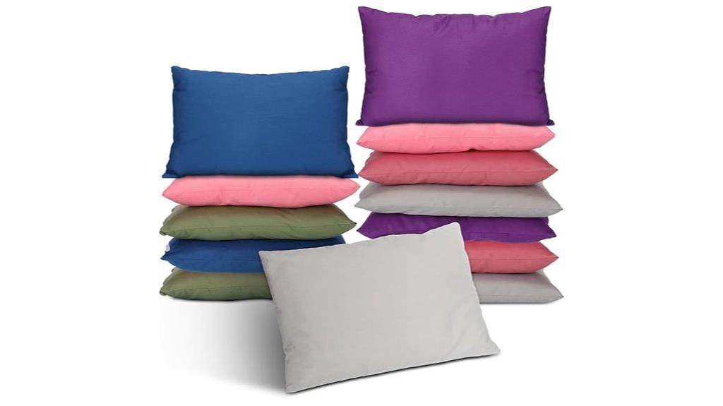 travel sized mini pillows
