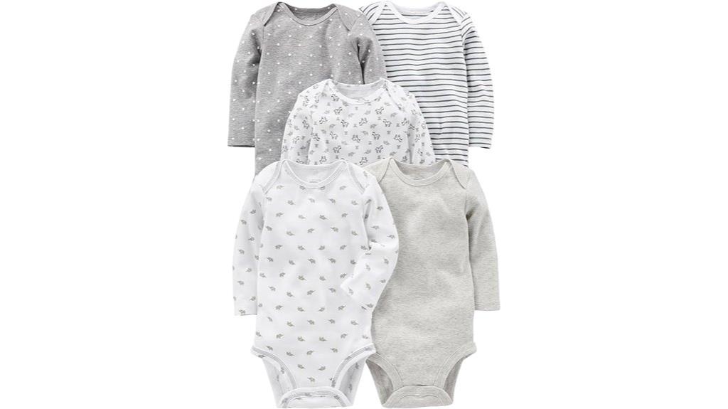 unisex baby bodysuit pack