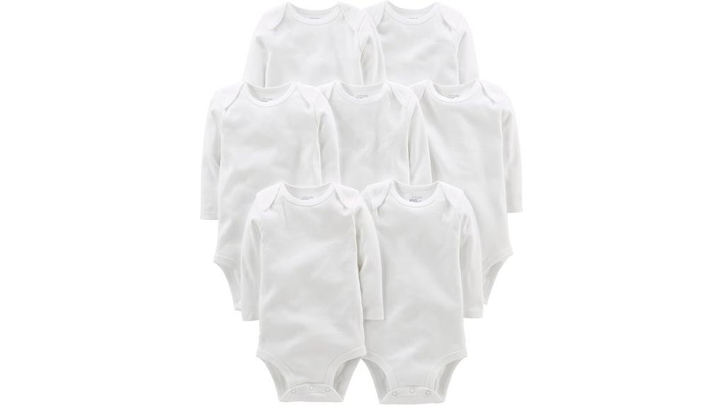 unisex long sleeve bodysuits
