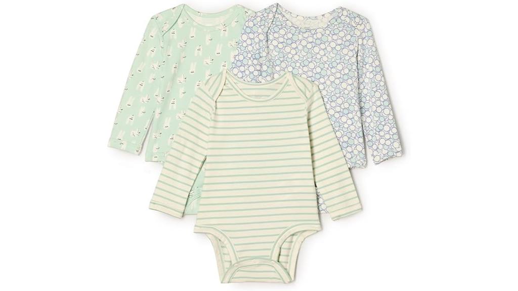 unisex long sleeve bodysuits