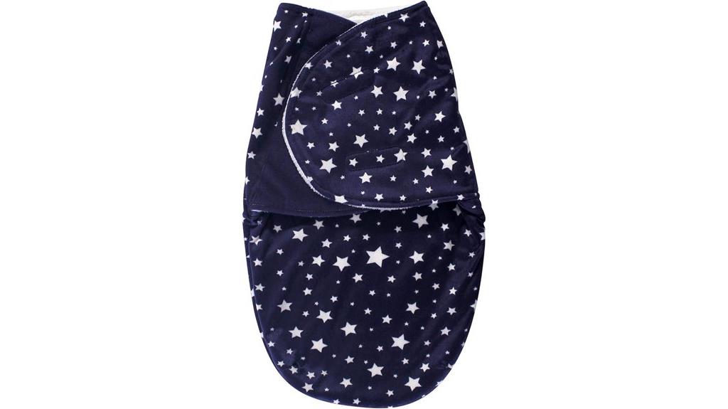unisex plush swaddle wrap