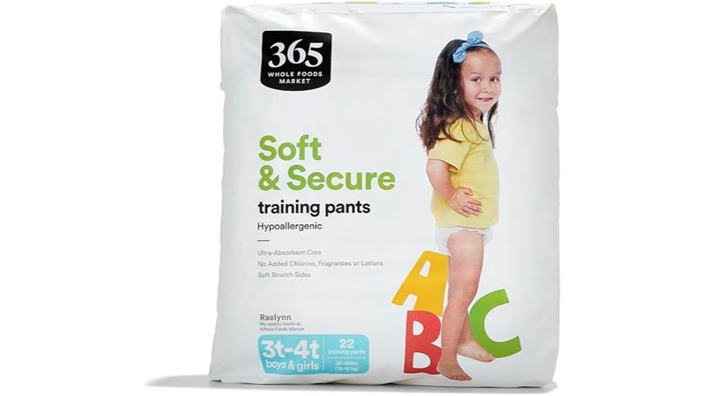 unisex toddler training pants