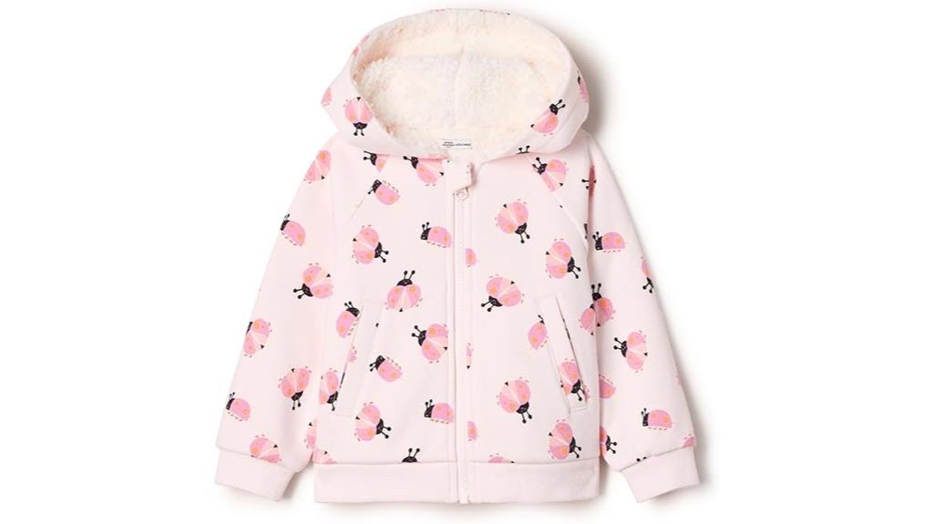 unisex toddler zip hoodie