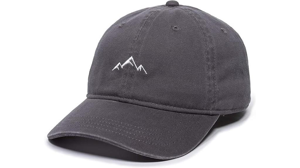 unstructured soft cotton cap