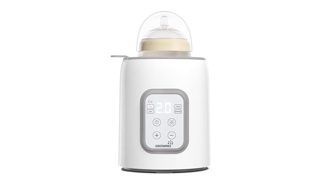 versatile baby milk warmer