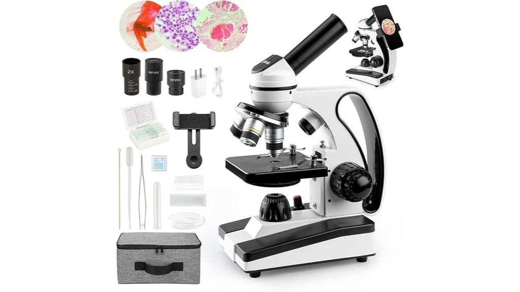versatile compound monocular microscope