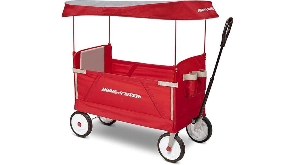 versatile folding stroller wagon