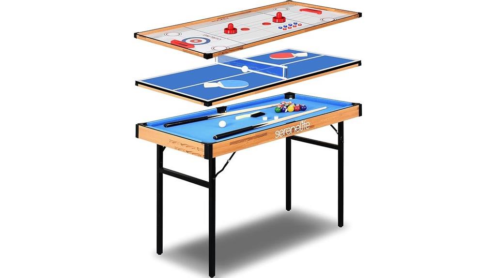 versatile multi game entertainment table