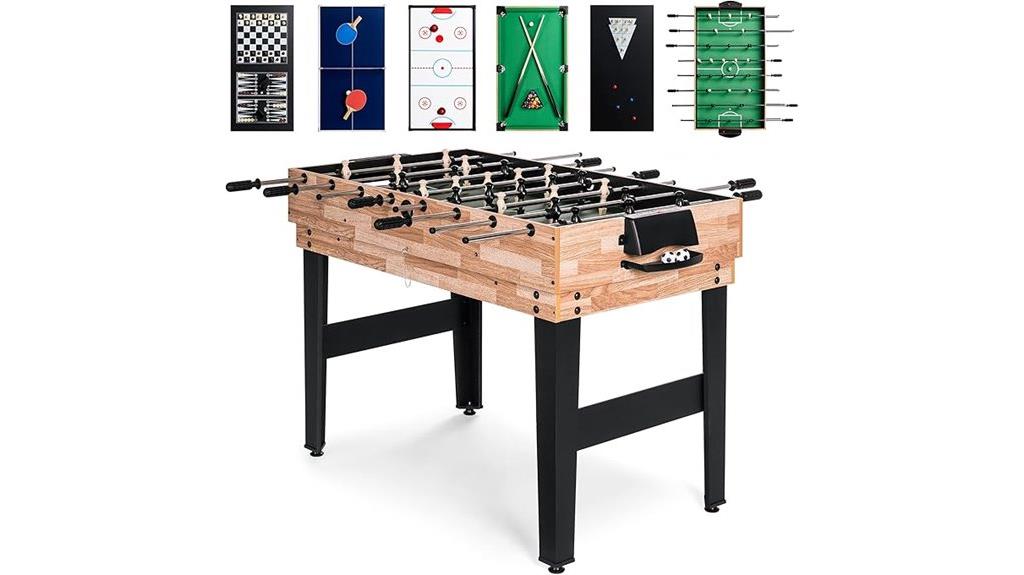 versatile multi game table set
