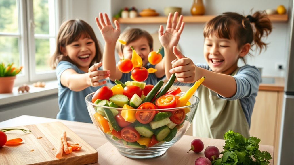 vibrant salads for education