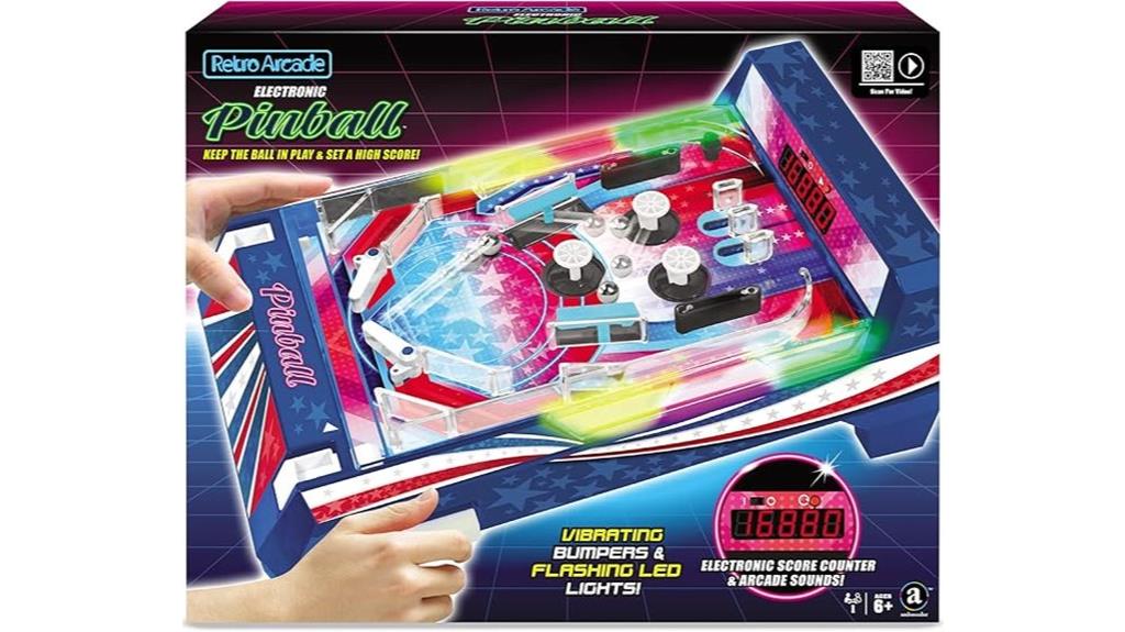 vintage electronic pinball game