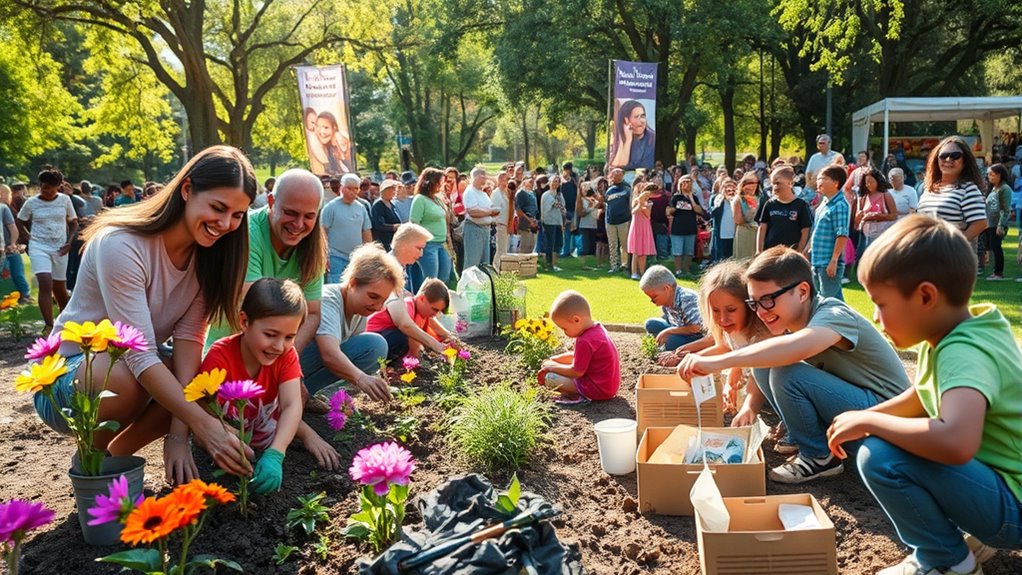 volunteering enhances community well being