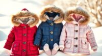 warm and stylish baby coats