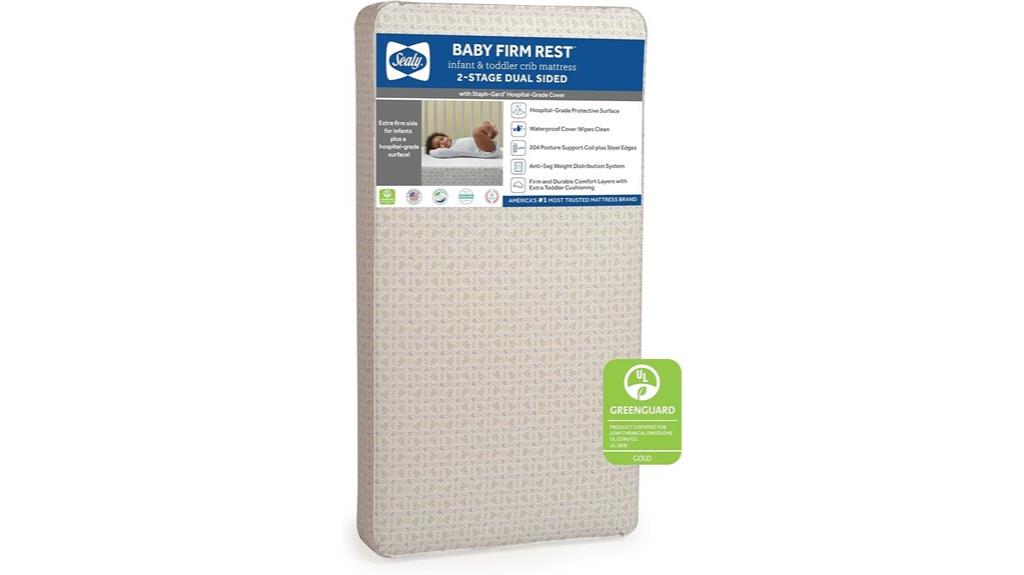 waterproof crib mattress firm