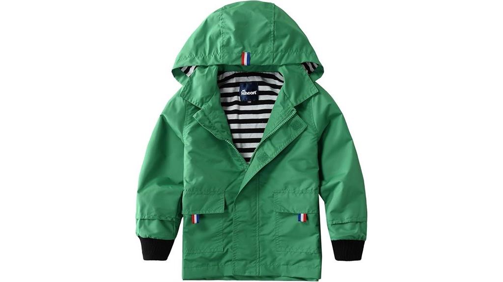 waterproof hooded rain jackets