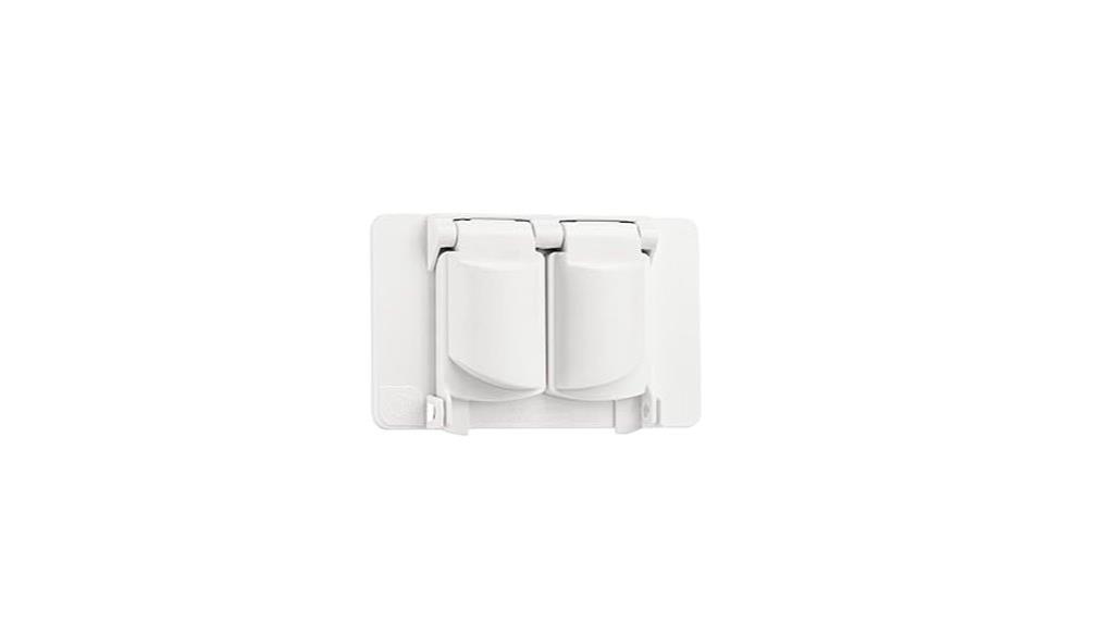 weatherproof duplex outlet cover