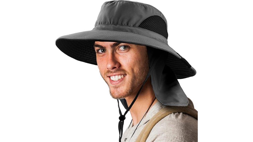wide brim sun hat