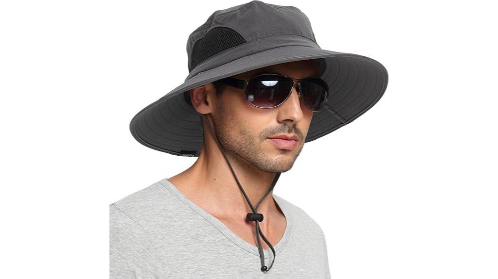 wide brim sun protection