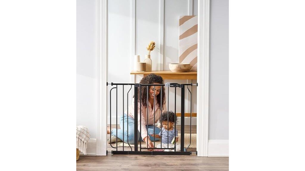 wide walk through baby gate