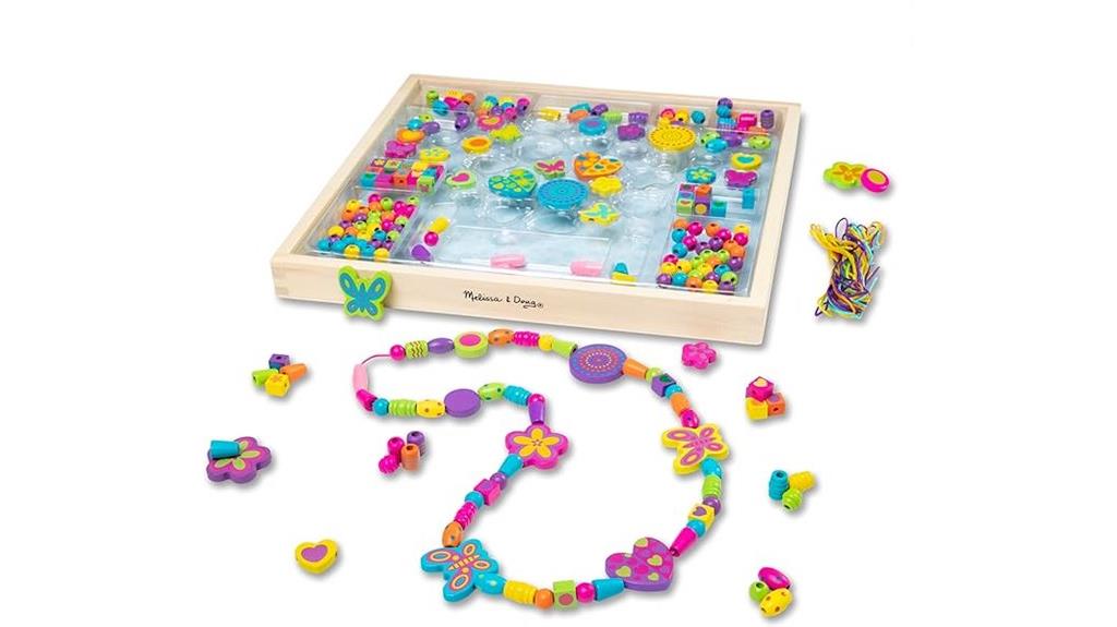 wooden bead set for children