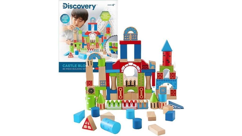wooden building block set