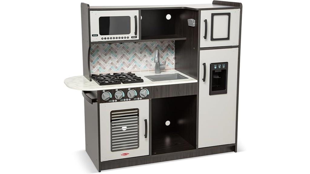 wooden pretend play kitchen