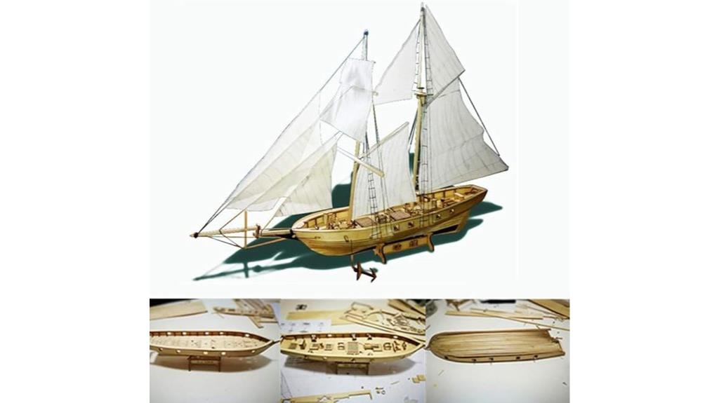 wooden ship model kit