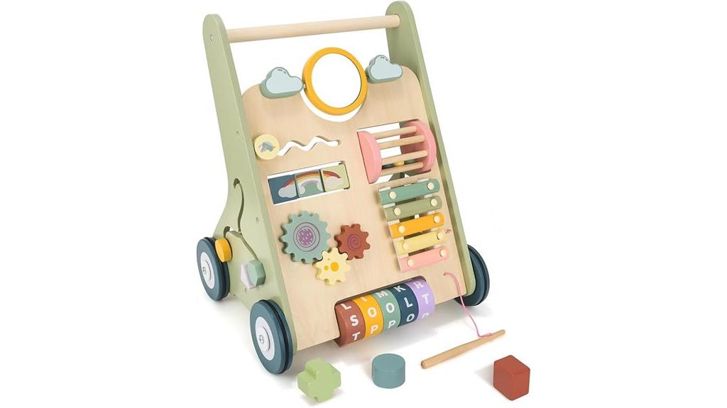 wooden toddler walking toy