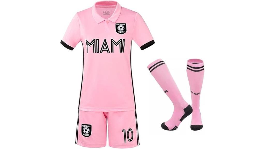 youth soccer training uniforms