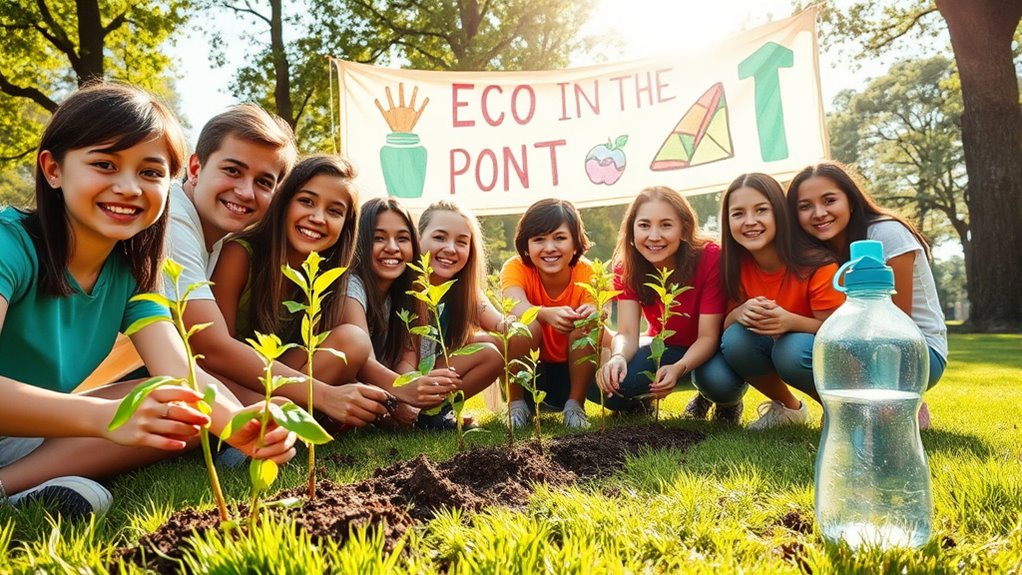 youth taking action for environment