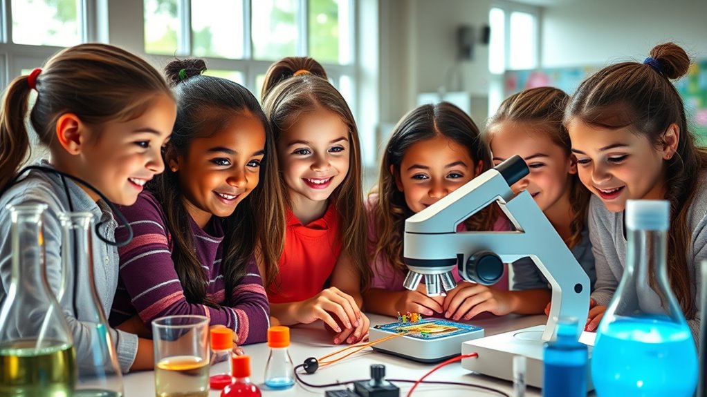 encourage girls in stem