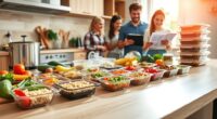 family meal prep strategies