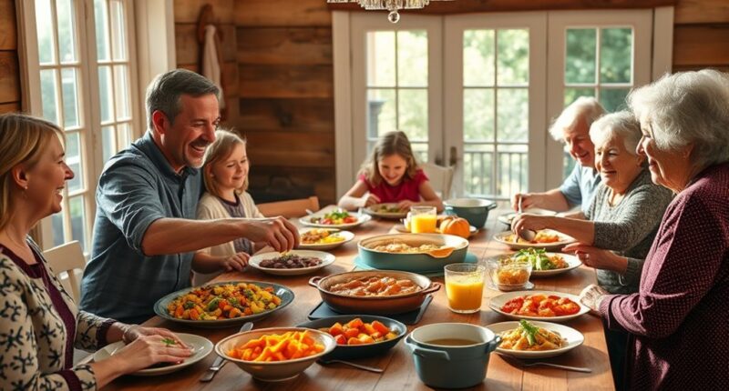 family mealtime bonding rituals