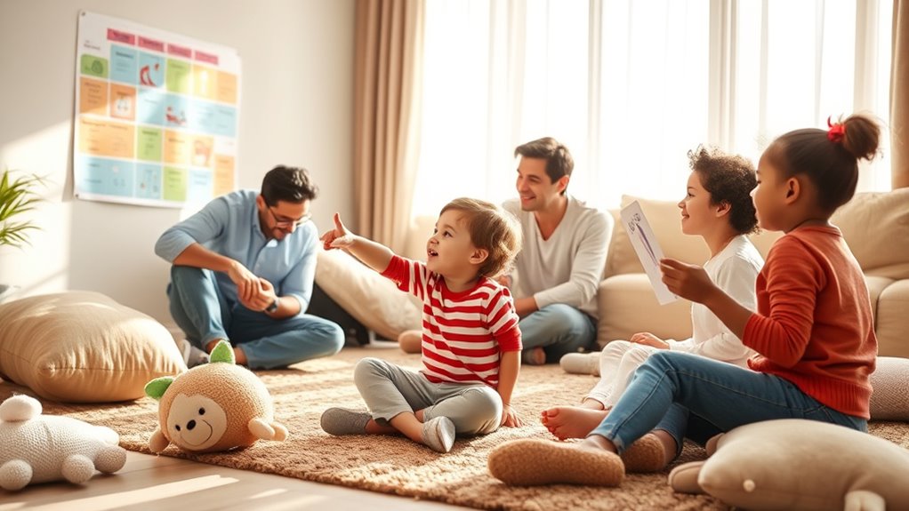 family meetings foster communication and cooperation