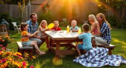 family reconnects during digital detox