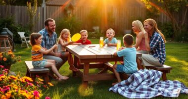 family reconnects during digital detox