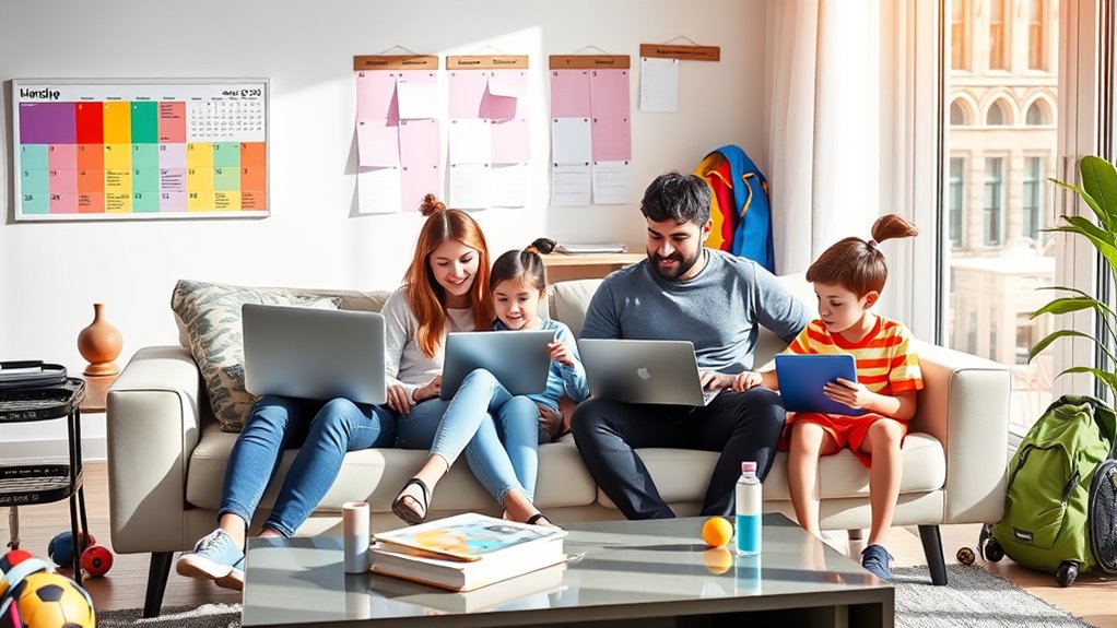 family routines promote well being