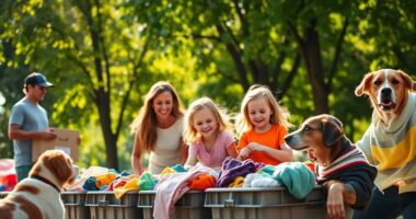 family volunteering benefits children