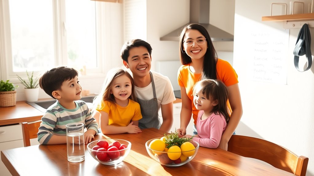 healthy lifestyle family habits