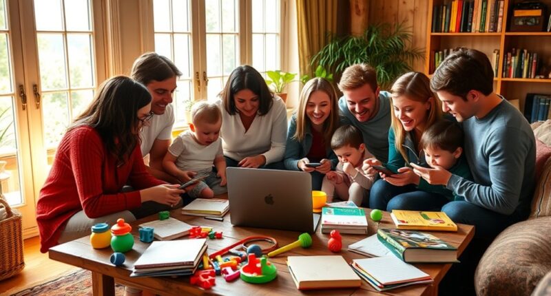 join local parenting communities